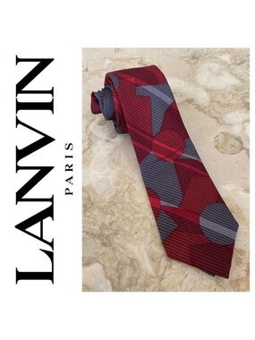 Vintage Lanvin 100% Silk Tie